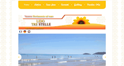 Desktop Screenshot of lidotrestelle.it